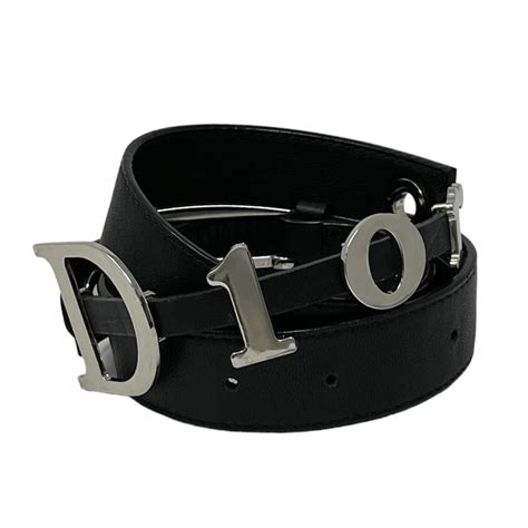 1960s dior belt logo|Dior Vintage Logo Belt .